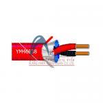 Belden YM-46938 FirealarmTwistedpair 1p 16AWG(Solid) Foil Shield Red PVC Jacket